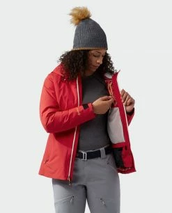 Wholesale 😍 Stio Women's Shot 7 Down Jacket ❤️ -Stio Sales Shop W Shot 7 Jacket Risk Red 3