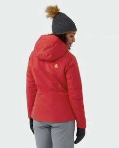 Wholesale 😍 Stio Women's Shot 7 Down Jacket ❤️ -Stio Sales Shop W Shot 7 Jacket Risk Red 6