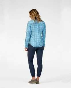Best reviews of ✔️ Stio Women's Sidley 👚 Shirt ✨ -Stio Sales Shop W Sidley Shirt Glacier Pool Plaid 2