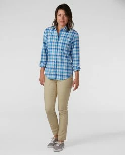 Best reviews of ✔️ Stio Women's Sidley 👚 Shirt ✨ -Stio Sales Shop W Sidley Shirt Rapid Blue 4