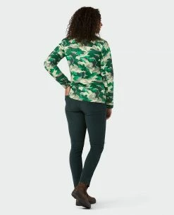 Coupon 🥰 Stio Women's Skycrest Insulated Snap 👚 Shirt 🥰 -Stio Sales Shop W Skycrest Snap Shirt Honey Dew Camo 6