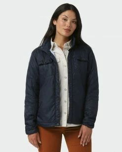 Coupon 🥰 Stio Women's Skycrest Insulated Snap 👚 Shirt 🥰 -Stio Sales Shop W Skycrest Snap Shirt Mulberry 2