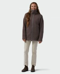 Deals ✔️ Stio Women's Sweetwater Fleece 🧥 Coat 🛒 -Stio Sales Shop W Sweetwater Fleece Coat Roasted Beet 9