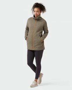 Deals ✔️ Stio Women's Sweetwater Fleece 🧥 Coat 🛒 -Stio Sales Shop W Sweetwater Fleece Coat Sage Flats 4