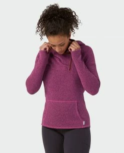 Wholesale 🧨 Stio Women's Sweetwater Fleece Hoodie 🧨 -Stio Sales Shop W Sweetwater Fleece Hoodie Backyard Berry 2