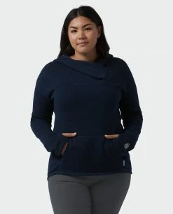 Wholesale 🧨 Stio Women's Sweetwater Fleece Hoodie 🧨 -Stio Sales Shop W Sweetwater Fleece Hoodie Mountain Shadow Alt 2