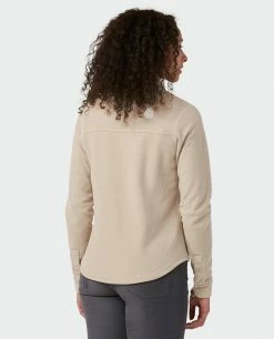Flash Sale 🌟 Stio Women's Thermop Fleece Snap 👚 Shirt 🛒 -Stio Sales Shop W Thermop Fleece Snap Shirt Pebble 3