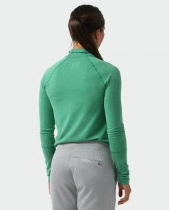 Coupon 🎁 Stio Women's Tipton Tech Half Zip 👏 -Stio Sales Shop W Tipton Tech Half Zip Greenery Heather 2