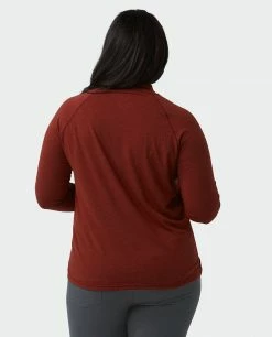 Best reviews of 🥰 Stio Women's Tipton Tech Turtleneck 👏 -Stio Sales Shop W Tipton Turtle Neck Roasted Beet Heather Alt 3