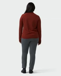 Best reviews of 🥰 Stio Women's Tipton Tech Turtleneck 👏 -Stio Sales Shop W Tipton Turtle Neck Roasted Beet Heather Alt 6