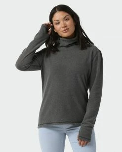 Cheap ✨ Stio Women's Turpin Fleece Funnel Neck 😉 -Stio Sales Shop W Turpin Fleece Funnel Neck Tap Shoe Heather 2