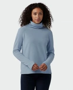 Cheap ✨ Stio Women's Turpin Fleece Funnel Neck 😉 -Stio Sales Shop W Turpin Fleece Funnel Neck Wind River Blue Heather 1
