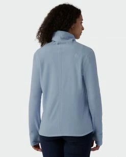 Cheap ✨ Stio Women's Turpin Fleece Funnel Neck 😉 -Stio Sales Shop W Turpin Fleece Funnel Neck Wind River Blue Heather 4