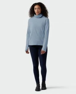 Cheap ✨ Stio Women's Turpin Fleece Funnel Neck 😉 -Stio Sales Shop W Turpin Fleece Funnel Neck Wind River Blue Heather 5