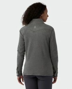 Budget 🤩 Stio Women's Turpin Fleece Half Zip ✨ -Stio Sales Shop W Turpin Fleece Half Zip Tap Shoe Heather 4