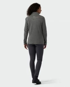 Budget 🤩 Stio Women's Turpin Fleece Half Zip ✨ -Stio Sales Shop W Turpin Fleece Half Zip Tap Shoe Heather 6