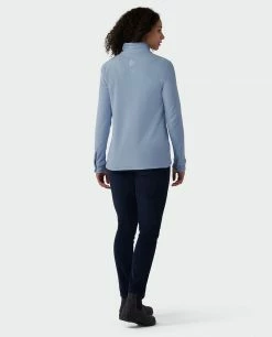 Budget 🤩 Stio Women's Turpin Fleece Half Zip ✨ -Stio Sales Shop W Turpin Fleece Half Zip Wind River Blue Heather 5