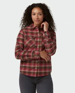 Best reviews of 🎉 Stio Women's Willow Midweight Flannel 👕 Shirt 🔥 -Stio Sales Shop W Willow Midweight Flannel Shirt Backyard Berry Plaid 2