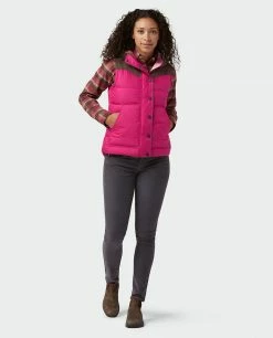Top 10 🎉 Stio Women's Woodson Down Vest ✔️ -Stio Sales Shop W Woodson Down Vest Backyard Berry 4